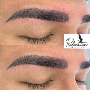 mens eyebrow microblading